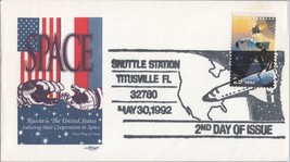 ZAYIX - US 2634 Shuttle Station Titusville FL 2nd Day of Issue 120622SM82 - £6.28 GBP