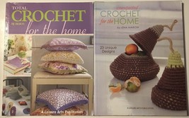 Total Crochet for the Home &amp; Unexpected Crochet for the Home Lot of 2 Books - £5.48 GBP