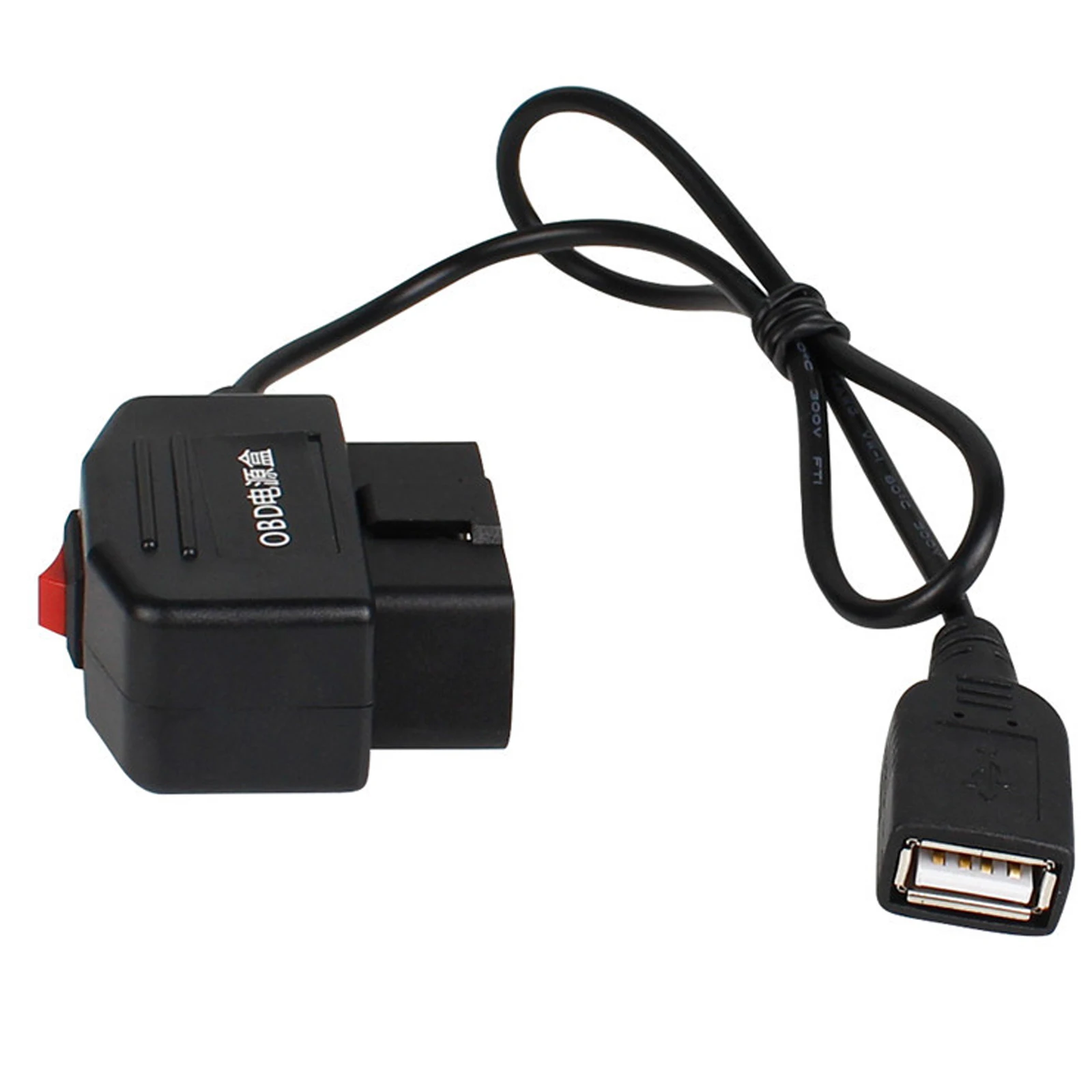 24Hours Par Monitoring 5V 3A USB Car Charge Cable OBD Hardwire Kit With Switch 0 - £78.35 GBP