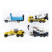 Matchbox Working Rigs 4-Pack, Set of 4 Toy Construction Trucks & Equipment with  - £25.15 GBP