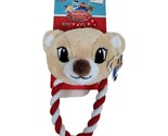 Clarice Rudolph the Red Nosed Reindeer Dog Toy Rope Squeaker Crinkle Plush - $10.36