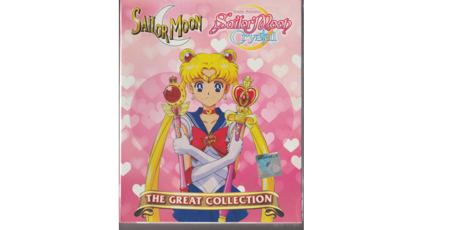 Anime DVD Sailor Moon Complete Season 1-5 + Crystal + 3 Movie English Dubbed