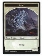 MTG Magic The Gathering Promo Spirit Token Card Fate Reforged 2015 - €2,13 EUR