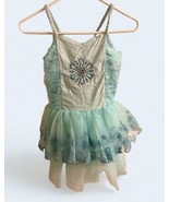 Disney FROZEN Elsa Snowflake Tulle Dress Up Ballet Halloween Costume Siz... - £17.25 GBP