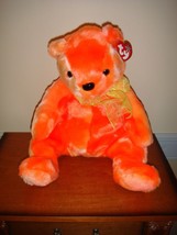 Ty Beanie Buddy Tangerine Orange Bear - $13.99
