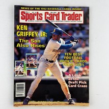 Sports Card Trader Magazine Feb 1992 Vol 2 No 10 Ken Griffey Jr Cover - £7.63 GBP