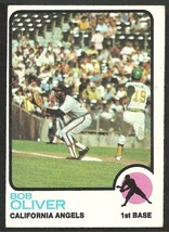 California Angels Bob Oliver 1973 Topps Baseball Card #289 vg/ex - £0.39 GBP