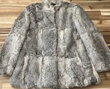 OPERA Vintage Genuine Rabbit Fur Jacket ~ Tan Cream Brown ~ M   Beautifu... - $42.74