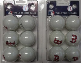 Franklin MLB Boston Red Sox Table Tennis Balls 12 Total Ping Pong Balls - £9.99 GBP