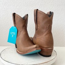 Lane EMMA JANE Womens Cowboy Bootie 9.5 Brown Western Cowgirl Short Ankl... - $133.65