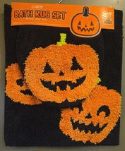 Boneyard Bath Co. Jack -O&#39;-Lantern 2PC Halloween Bath Rug Set - €19,67 EUR