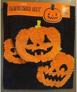 Boneyard Bath Co. Jack -O&#39;-Lantern 2PC Halloween Bath Rug Set - €19,50 EUR