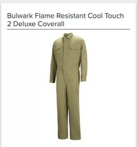 Bulwark Flame Resistant Cool Touch 2 Deluxe Coverall XL Long - $81.00