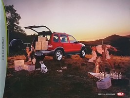 2001 Kia SPORTAGE sales brochure catalog US 01 4x4 EX Limited  - $6.00