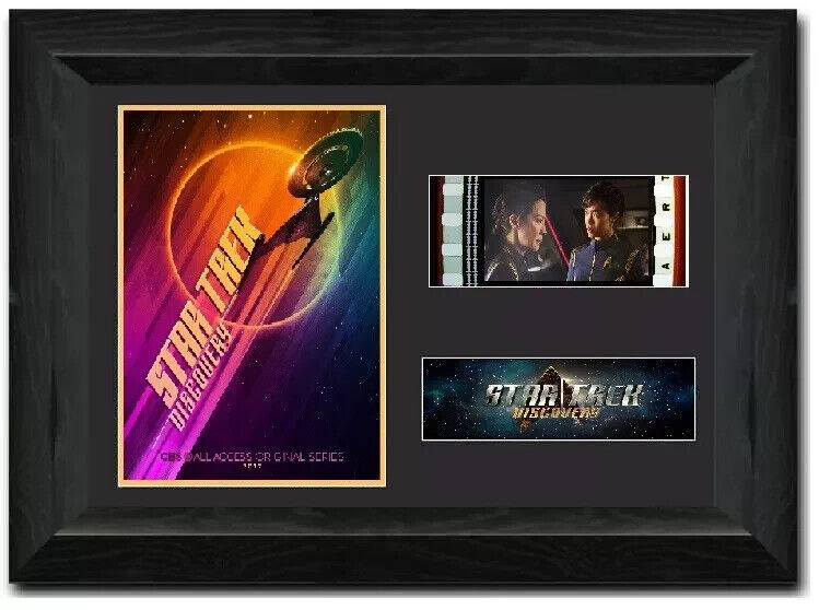 Star Trek: Discovery FRAMED Stunning 35 mm Film Cell Display Memorabilia... - $13.03+