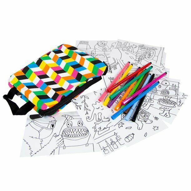 Smarts & Crafts Monster Mayhem Coloring Cards Craft Kit (37 Pieces) (LOC GRM1) Item image 3