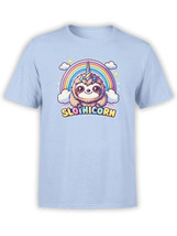 FANTUCCI Unisex T-Shirts | Sloticorn T-Shirt | 100% Cotton - £16.52 GBP+