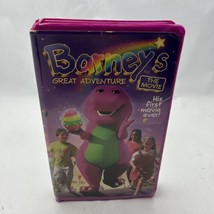 Barney’s Great Adventure The Movie VHS 1998 - TESTED WORKS  - $48.76