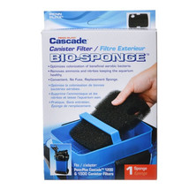 Cascade Canister Filter Bio-Sponge for 1200 and 1500 6 count (6 x 1 ct) Cascade  - £56.99 GBP