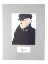 Rod Steiger Signed Index Card Matted 12x16 Display 7x9 Photo, Autographed - $17.81