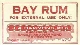 Vintage Pharmacy Label CHERACOL (UPJOHN) Fred Hoose Rexall Store Shinglehouse PA - £22.35 GBP