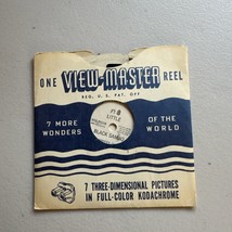 VIEW MASTER Reel Little Black Sambo FT-8 1948 Sawyer&#39;s Reel &amp; Sleeve Vin... - $6.92