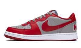 Nike Mens Terminator Low UNLV Sneakers Size 9 Medium Grey/Varsity Red-White - £138.52 GBP