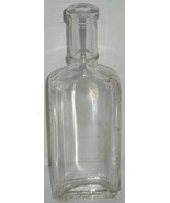 Vtg A&amp;P Extract Rectangular Clear Glass Bottle Spice Prop Vase Barn Dig ... - £6.96 GBP