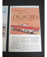 Vintage De Soto Fireflite Color Advertisement - 1957 De Soto Fireflite C... - $227.89 MXN