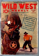 Wild West Weekly 10/1/1938-WESTERN PULP-HUNGRY &amp; Rusty Vg - £53.65 GBP