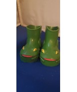 Boys Infants Baby’s First Boot Green Frog Rain Boots Shoes Size 1/2 - $12.30 CAD