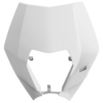 Headlight Mask White for KTM 2006-2013 EXC/EXC-F/XC-W/XCF-W 125-350cc Mo... - $29.99