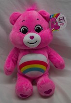 Care Bears Soft Pink Cheer Bear 12&quot; Plush Stuffed Animal Toy 2020 New - $19.80