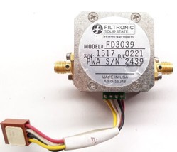 FILTRONIC FD3039 YIG Microwave Filter - $49.99