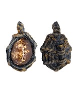 Bia Kae Takrut Lp Pern Talismano sacro Buddha Thai antico amuleto pendente - £12.53 GBP