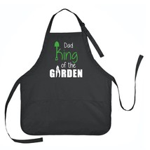 Dad King of the Garden Apron, Apron for Dad, Gardening Apron for Dad - £14.96 GBP