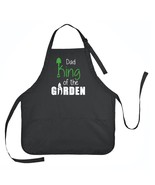 Dad King of the Garden Apron, Apron for Dad, Gardening Apron for Dad - £14.83 GBP