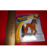 Craft Gift Makit &amp; Bakit Kit Horse Suncatcher Frame Baking Crystal Activ... - $9.49
