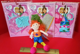 Toy Gift Groovy Girl Jordan Doll Red-Head Next Door 3 Set Clothes Outfits Bikini - £14.94 GBP