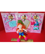 Toy Gift Groovy Girl Jordan Doll Red-Head Next Door 3 Set Clothes Outfit... - $355.98 MXN