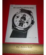 Home Treasure Paper 1984 Smokey Bear Wrist Watch Prevent Forest Fire Ad ... - $14.24