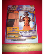 Marvel Heroes Guardians Of Galaxy Boy Costume 8-10 Rocket Raccoon Hallow... - $14.24