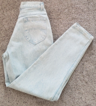 Vintage Chic Acid Denim Jeans Sz 7 Average High Rise Acid Wash 80s 90s N... - $24.25