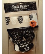Day of the Dead Sugar Skulls 12 ft. long Paper Banner - $6.13