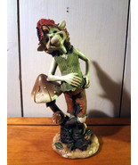 Elf/Pixie on mushroom statue #3 - £5.33 GBP