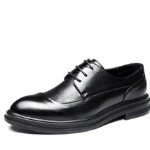 ZSAUAN Platform British Formal Shoes Men&#39;s Gentleman Vintage Dress Party Shoes I - £57.81 GBP