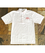 Vtg-COORS Guest Relations Employee Collar Shirt-White-L-&quot;Bob&quot; - $787.74 MXN