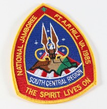 Vintage 1985 National Jamboree South Central Boy Scouts America BSA Back Patch A - £9.19 GBP
