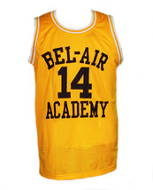 Will Smith Custom The Fresh Prince Of Bel-Air Basketball Jersey Yellow Any Size image 4