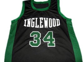 Paul Pierce Inglewood High School Custom Basketball Jersey Black Any Size image 4